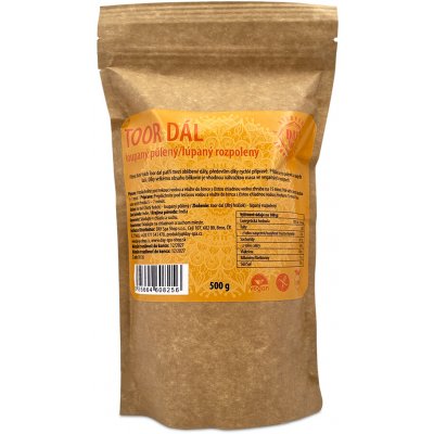 Day Spa Toor dál půlený žlutý hrách 0.5 kg – Sleviste.cz