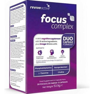 ReviveActive Focus Complex 60 kapslí – Hledejceny.cz