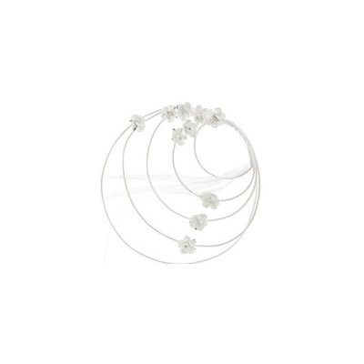 Paris Dekorace Ratanové věnečky růže bílé – Sleviste.cz