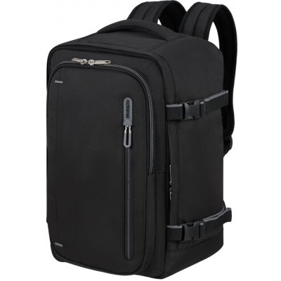 American Tourister American CLOUDRIDER CABIN BACKPACK S JET BLACK 24l – Zboží Mobilmania