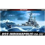 Academy Model Kit loď 14107 USS CA 35 INDIANAPOLIS 1:350 – Hledejceny.cz