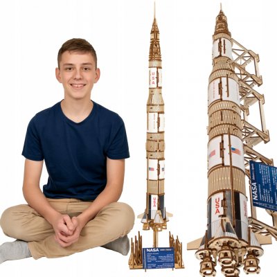 UGEARS 3D puzzle NASA Saturn V 500 ks – Hledejceny.cz