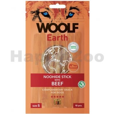 Woolf Earth Noohide Beef S 90 g – Sleviste.cz