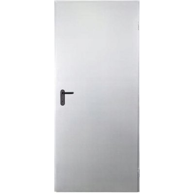 Hörmann ZK Pozink stříbrná 90 x 200 cm P – Hledejceny.cz