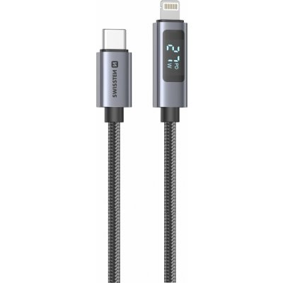 Swissten 71551076 lcd usb-c / lightning 1,5m – Zboží Živě