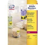 Avery Zweckform 25 listů, A4, žluté L7263Y-25 – Zboží Dáma