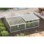 Vitavia Gaia polykarbonát 2x 120 x 100 x 26/39 cm hliník – Zboží Dáma