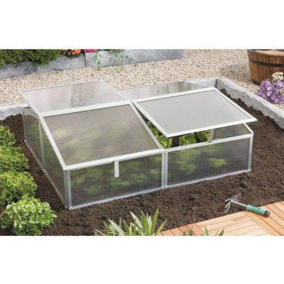 Vitavia Gaia polykarbonát 2x 120 x 100 x 26/39 cm hliník – Zboží Dáma