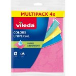 Vileda Multiquattro Colors 164519 hadřík 36 × 34 cm 4 ks – Zboží Mobilmania