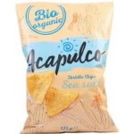 Acapulco Tortilla chipsy s mořskou solí Bio BL 125 g – Zboží Mobilmania