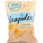 Acapulco Tortilla chipsy s mořskou solí Bio BL 125 g – Zboží Dáma