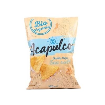 Acapulco Tortilla chipsy s mořskou solí Bio BL 125 g – Zboží Mobilmania