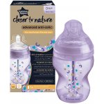 Tommee Tippee kojenecká lahev Anti Colic advanced fialová 1ks 260 ml – Zbozi.Blesk.cz