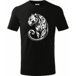 Tribal tygr bílý tisk dětské tričko Basic – Hledejceny.cz