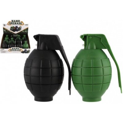 Teddies ruční granát plast 10cm na baterie se zvukem se světlem 2 barvy – Hledejceny.cz