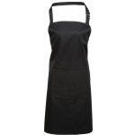 Premier Workwear Keprová pracovní zástěra s kapsou z kolekce Colours Collection černá Pantone Black C – Hledejceny.cz