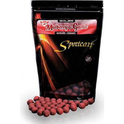 Sportcarp boilies Mulberry Garlic 18 mm 800 g – Hledejceny.cz
