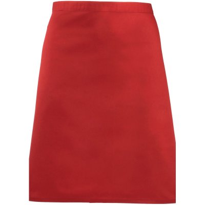 Premier PR151 Zástěra do pasu krátká Colours červená – Hledejceny.cz