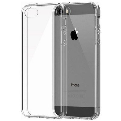 Pouzdro Swissten Clear Jelly iPhone 5 / 5s / SE silikon čiré – Zboží Mobilmania