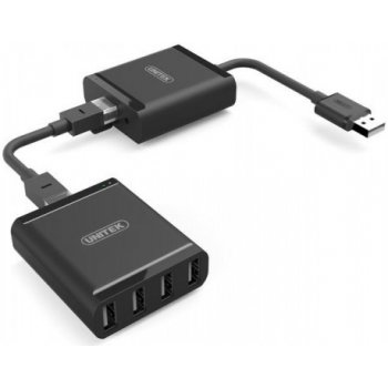 Unitek Y-2516 prodlužovací 4xUSB 2.0 cat. 5e, 100m