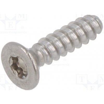BOSSARD 3265772 Vrut; pro plasty; 3x12; Hlava: kuželová; Torx® PLUS; 10IP; BN 20167 – Hledejceny.cz