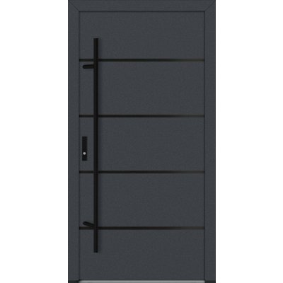 Hahn-Türke DS82-M22 Antracit Levé 110 x 210 cm – Hledejceny.cz