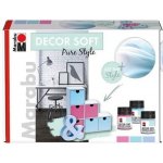 Marabu akrylová barva DECOR SOFT sada PURE STYLE – Hledejceny.cz