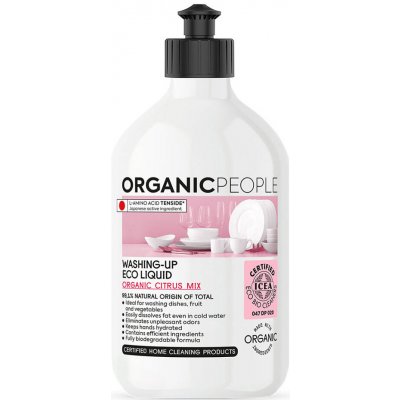 Organic People Eko Prostředek na nádobí Citrus 500 ml – Zbozi.Blesk.cz