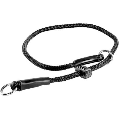 DINGO GEAR Choker stahovací výcvikový obojek z lana se dvěma zarážkami #6 MM 55 CM – Zboží Mobilmania