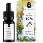 Hemnia Full Spectrum CBD Kokosový olej 10% 1000 mg 10 ml s příchutí citrónu – Hledejceny.cz