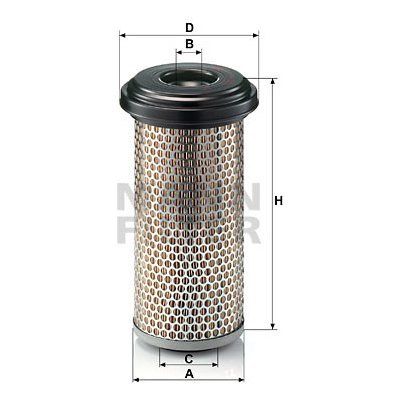 Vzduchový filtr MANN-FILTER C 13 114 – Hledejceny.cz