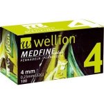 Wellion jehly MEDFINE PLUS 32Gx4 mm 100 ks inz.pera – Sleviste.cz