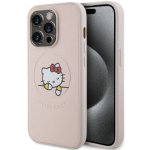 Hello Kitty PU Kitty Asleep Logo MagSafe Apple iPhone 15 PRO růžové – Sleviste.cz