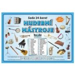 Hudební nástroje - Sada 24 karet - Kupka a kolektiv Petr – Hledejceny.cz