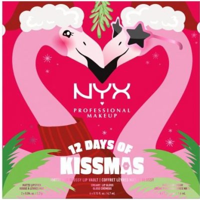 NYX Professional Makeup 12 Day Mini Countdown adventní kalendář – Zboží Mobilmania
