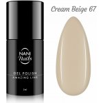 NANI gel lak Amazing LineCream Beige 5 ml – Zboží Dáma