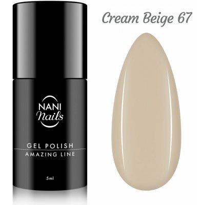 NANI gel lak Amazing LineCream Beige 5 ml – Zboží Dáma