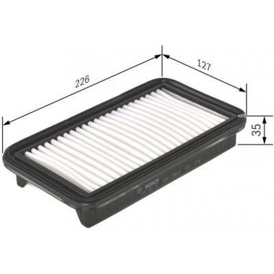 Vzduchový filtr BOSCH (BO F026400201) – Hledejceny.cz