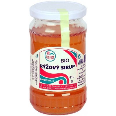 Sunfood Rýžový sirup Bio 410 g – Zboží Dáma