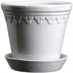 Květináč Kobenhavner glazovaný White 21 cm Bergs Potter – Hledejceny.cz