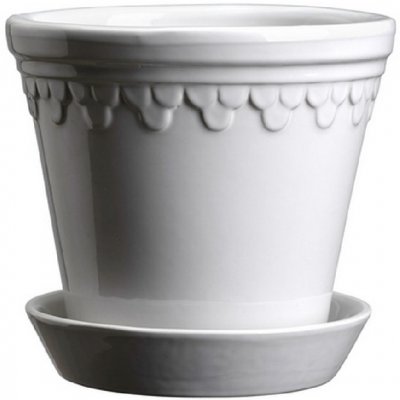 Květináč Kobenhavner glazovaný White 21 cm Bergs Potter – Hledejceny.cz