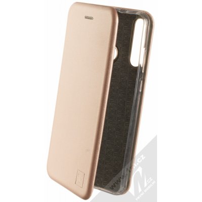 Pouzdro Vennus Elegance Book Huawei Y6p růžově zlaté – Zboží Mobilmania