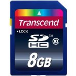 Transcend SDHC 8 GB Class 10 TS8GSDHC10 – Zbozi.Blesk.cz