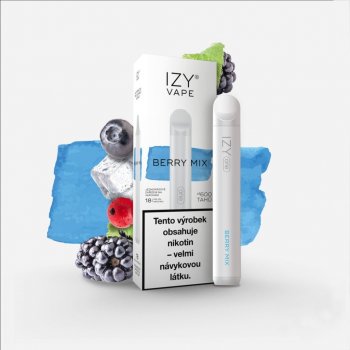 Izy Vape One Berry Mix 18 mg 600 potáhnutí 1 ks