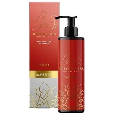 BodyGliss Massage Collection Silky Soft Oil Red Orange 150 ml – Zboží Dáma