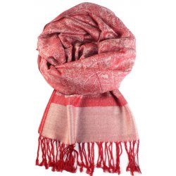 Dalmina Roma luxusní šála pašmína LZ-056_166 red