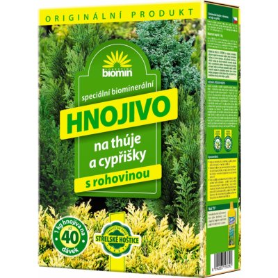 Forestina BIOMIN na thúje a cypřišky 1 kg – Hledejceny.cz