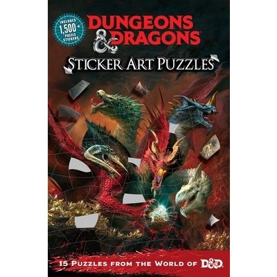 Dungeons & Dragons Sticker Art Puzzles Behling StevePaperback – Zbozi.Blesk.cz