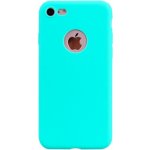 Pouzdro SES Silikonové matné s véřezem Apple iPhone SE (2020) - modré – Zboží Mobilmania