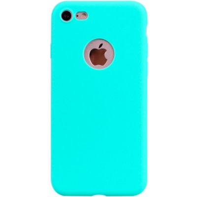 Pouzdro SES Silikonové matné s véřezem Apple iPhone SE (2020) - modré – Zboží Mobilmania